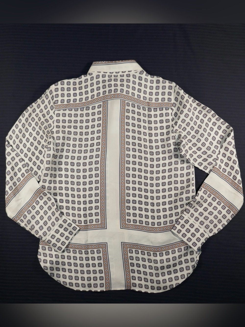 NWT Jules classic-fit shirt in foulard print - Size 2 - Picture 9 of 16